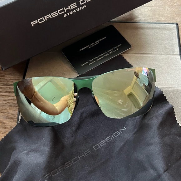 PORSCHE mirrored sporty sunglasses - Picture 2 of 13